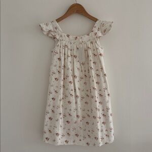 Jamie Kay Floral Cream Dress size 8 brand new